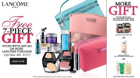 lancôme free 7-piece gift with purchase dillards